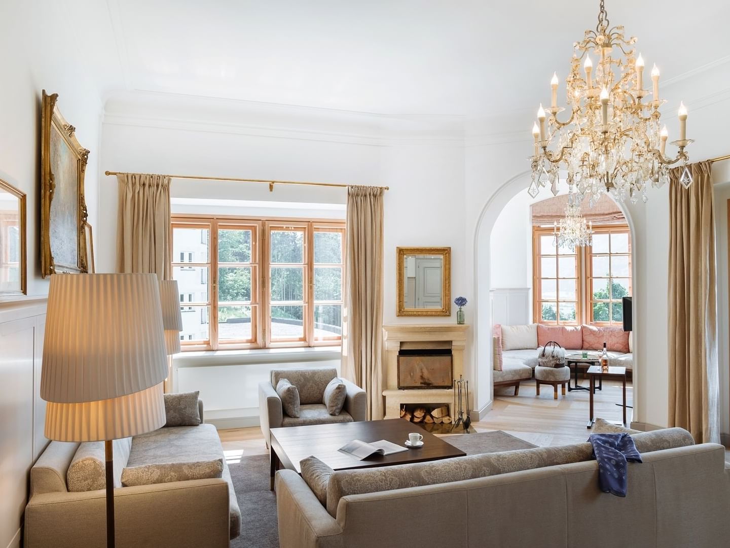 Castle Suite at Schloss Pichlarn Hotel in Austria