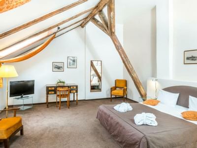 Junior Suite at Hotel Leonardo, Prague 1, Czech Republic