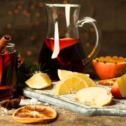 Mulled wine, a perfect cosy touch for a New Years Eve Wedding