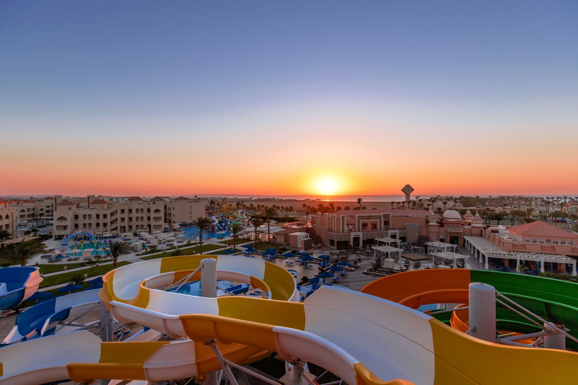 Fun at Pickalbatros Aqua Park Resort in Hurghada