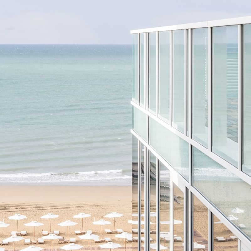 View of the sea from Hotel Jesolo at Falkensteiner Hotels