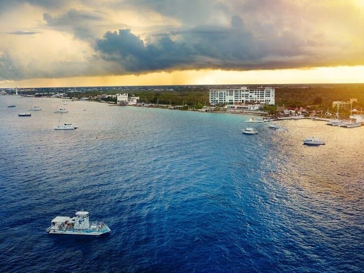 Ocean view from Fiesta Americana Cozumel All Inclusive