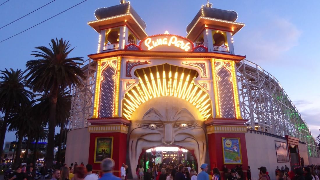 Luna Park St. Kilda Entrance