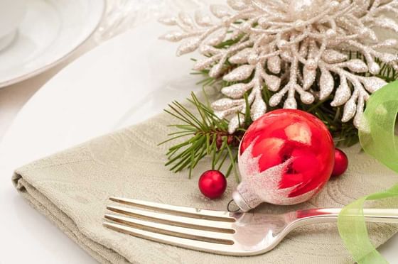 Christmas Buffet Setup