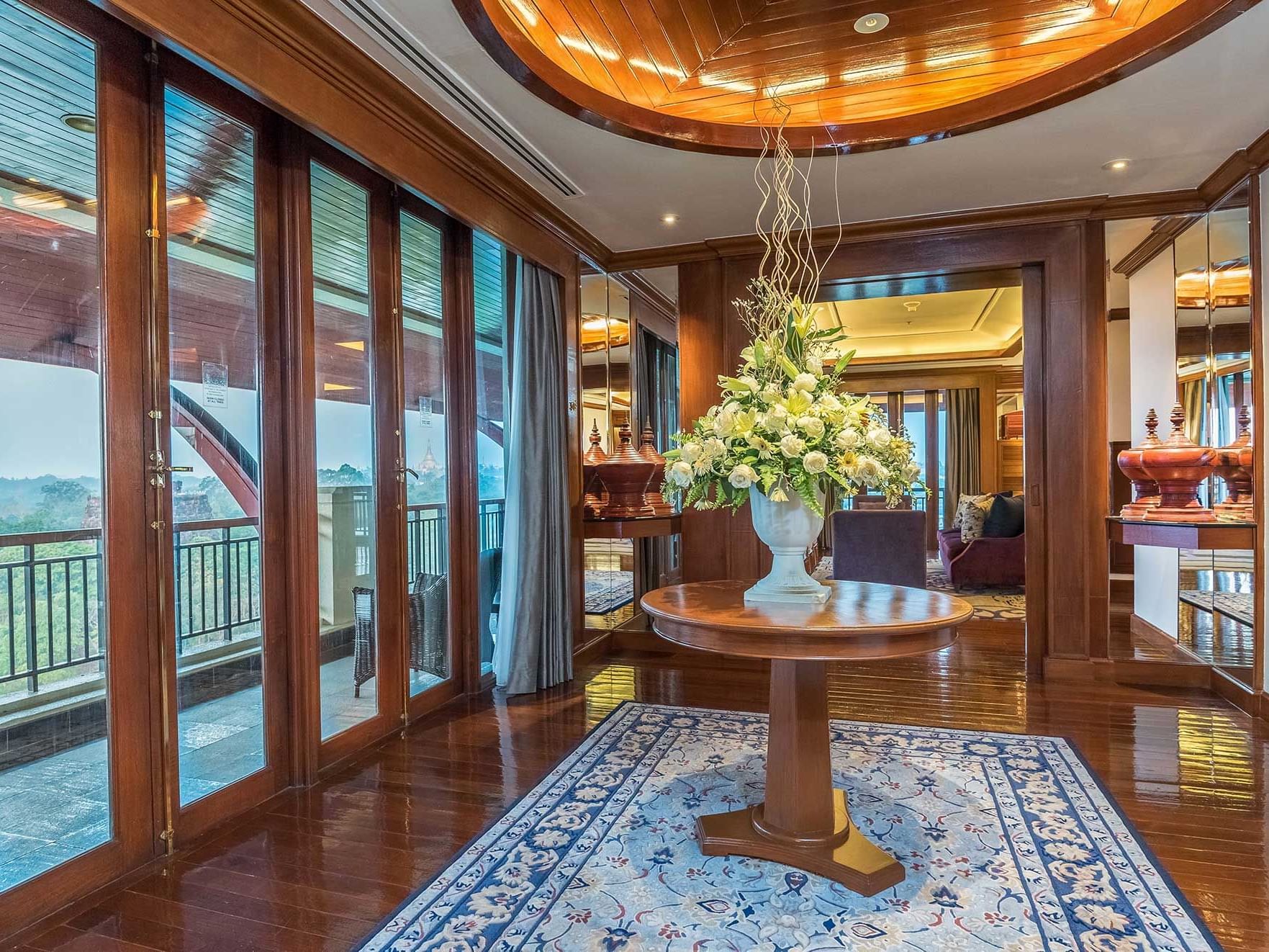 A view of the Royal Suite at Chatrium Hotel Royal Lake Yangon