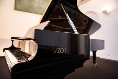 Fazoli Piano in Old Church in Hotel Collegium Leoninum, Bonn