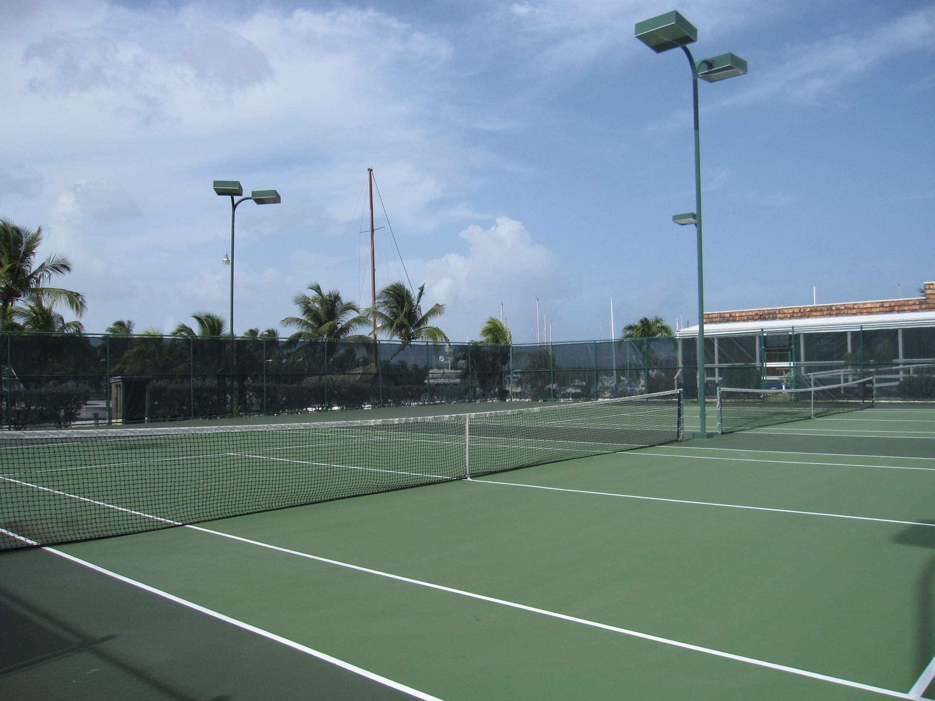Tennis Court at Tamarind Reef Resort 