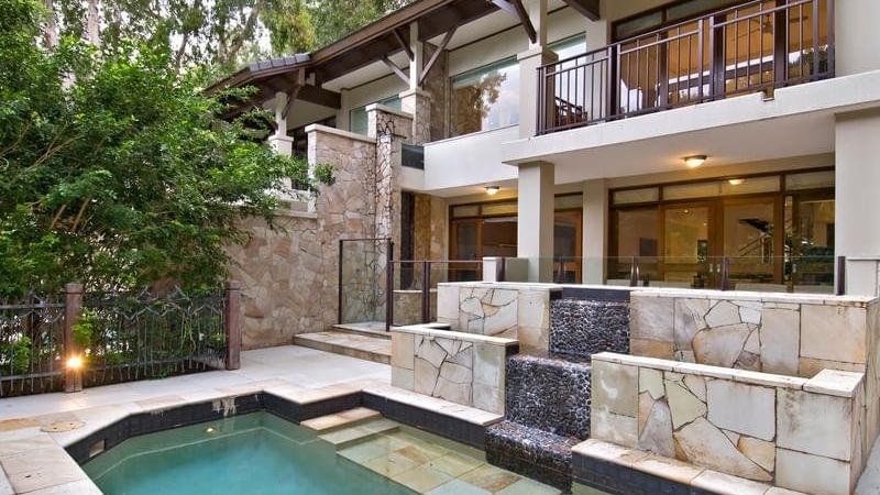 Villa pool view at Pullman Palm Cove Sea Temple Resort & Spa