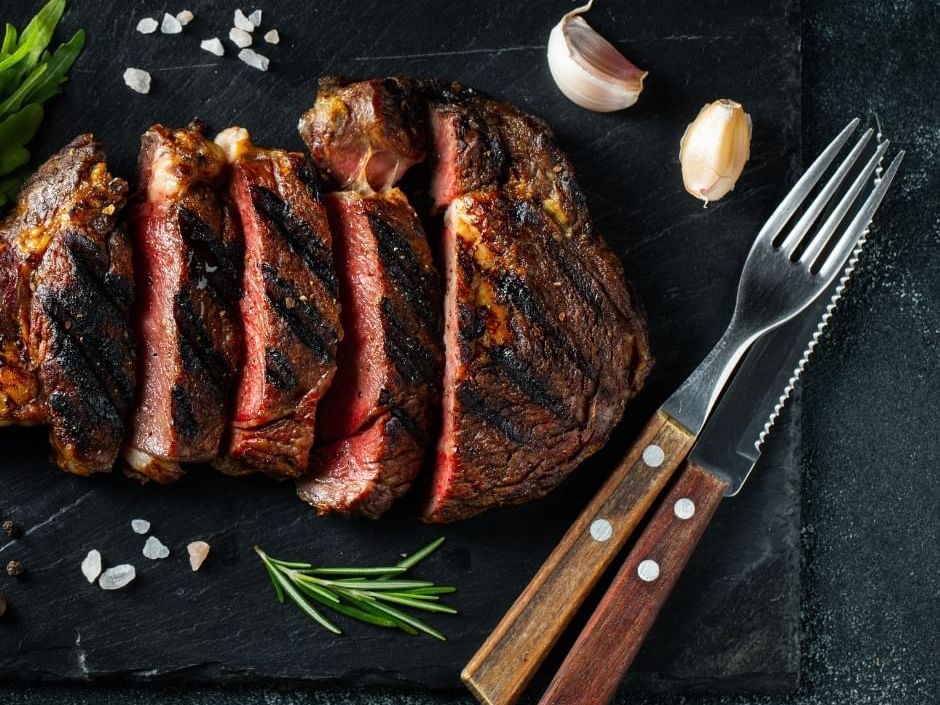 Steak photo at Bistro