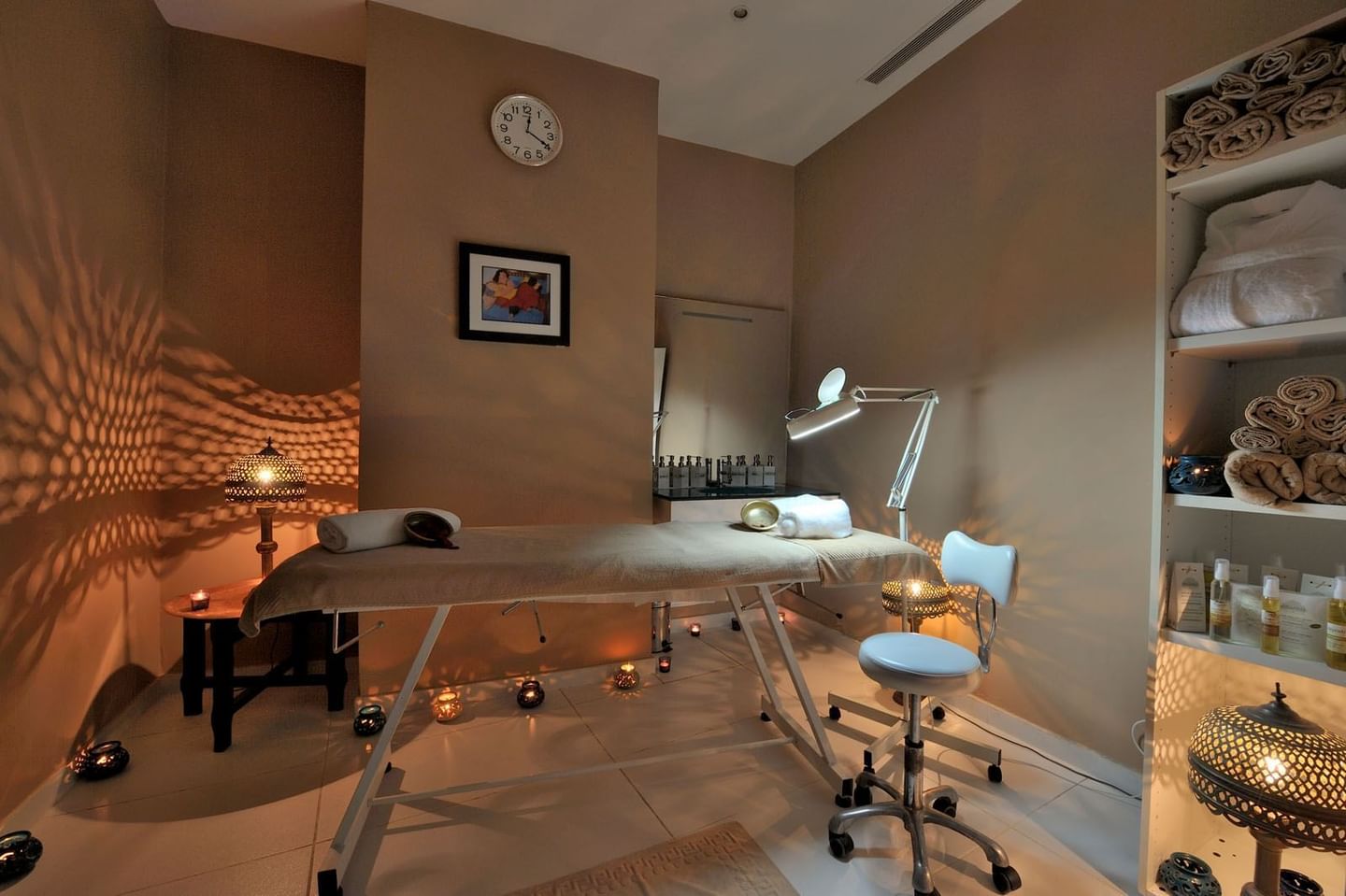 Spa at Kenzi Solazur Hotel in Tangier, Morocco