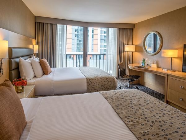 Executive Room with two double beds at Warwick Seattle