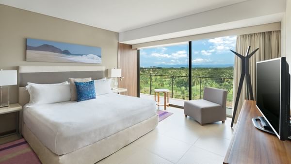 Grand Marina with double Bed and view at Live Aqua Private Residences Marina Vallarta