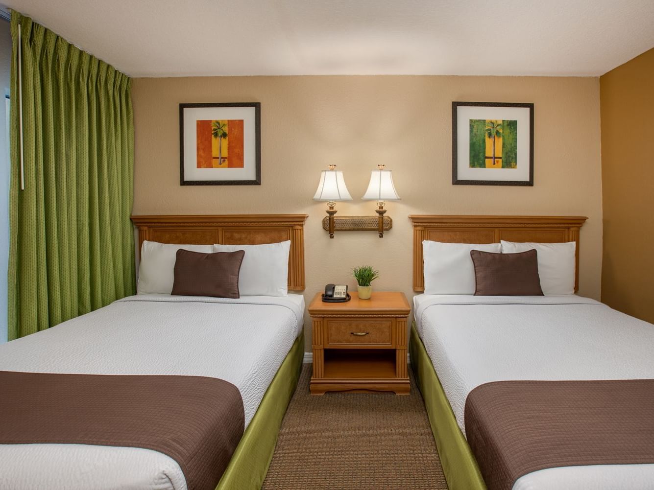 Twin Beds of Mini Suite at Legacy Vacation Resorts