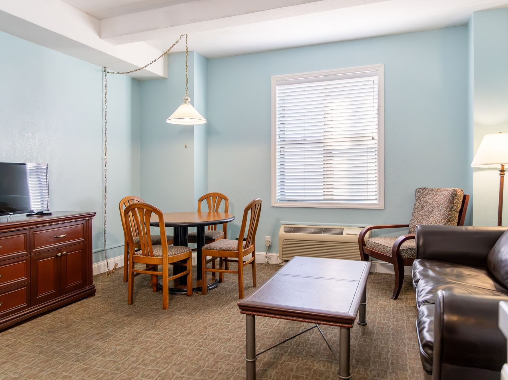 Living Area of One-Bedroom Suite at Brigantine Beach