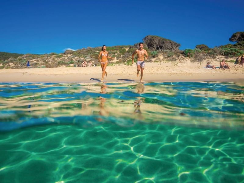 View of yallingup Beach near Pullman Bunker Bay Resort