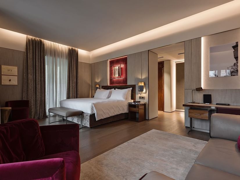 Palazzo Suite 7 with king bed at Fendi Private Suites