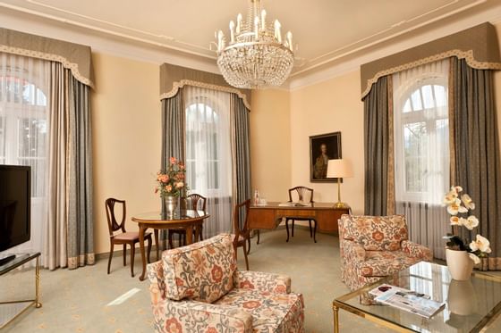 Lounge area in Family Room at Precise Bad Reichenhall Bavaria