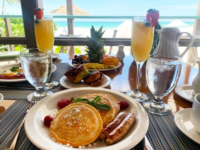 Bacon dish in Calabash Beach Bistro at Bougainvillea Barbados