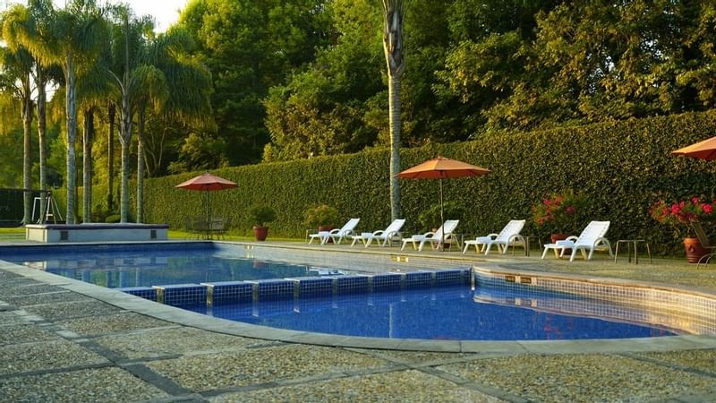 Outdoor pool at Gamma Xalapa Nubara of Gamma Hotels