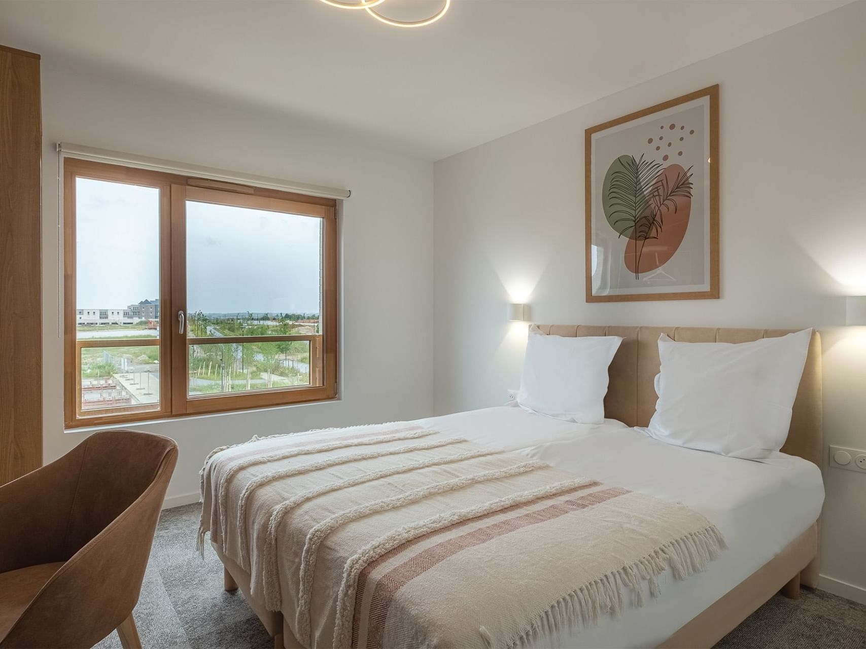 Interior of a Double room at The Originals Hotels