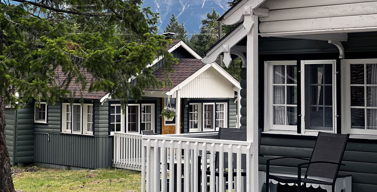 Exterior of a cabin