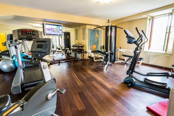Fitness Center at Aria Hotel in Prague