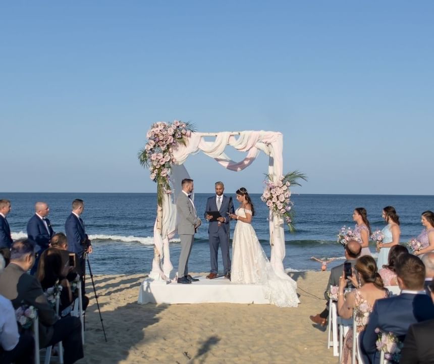 Wedding Ceremony on the Beach