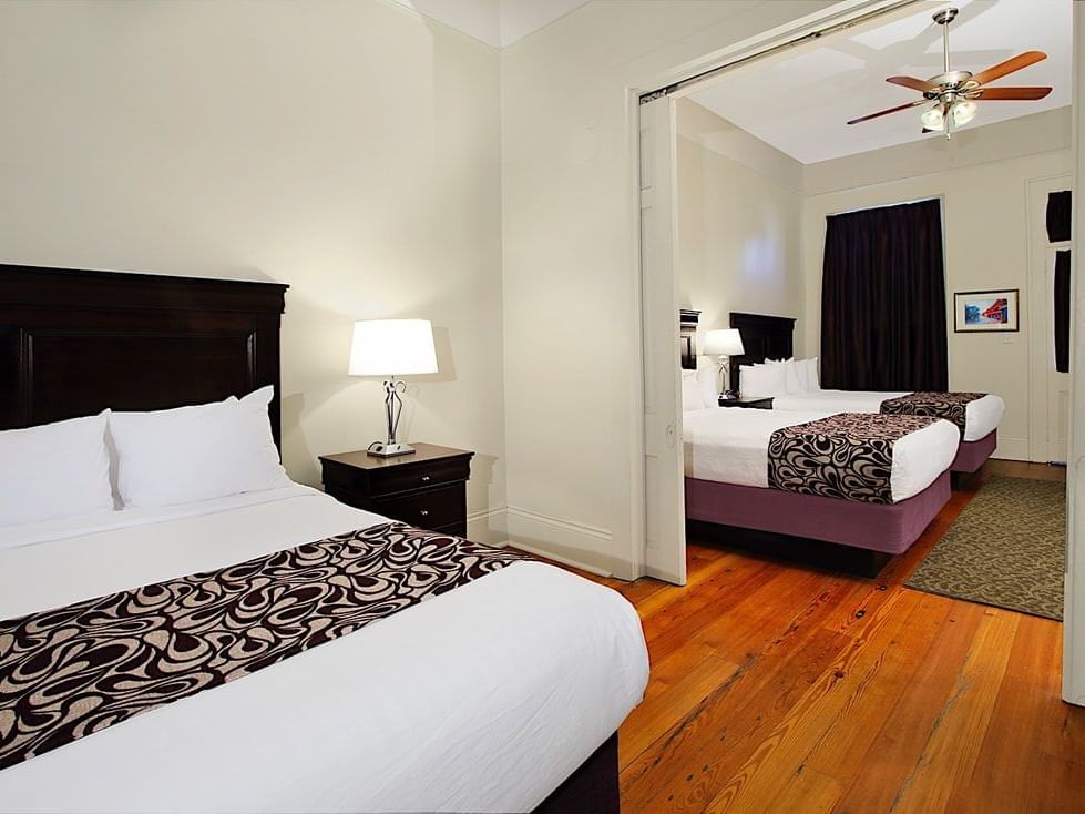 Lamothe 2 Bedroom Carriage Suite, French Quarter Guesthouses