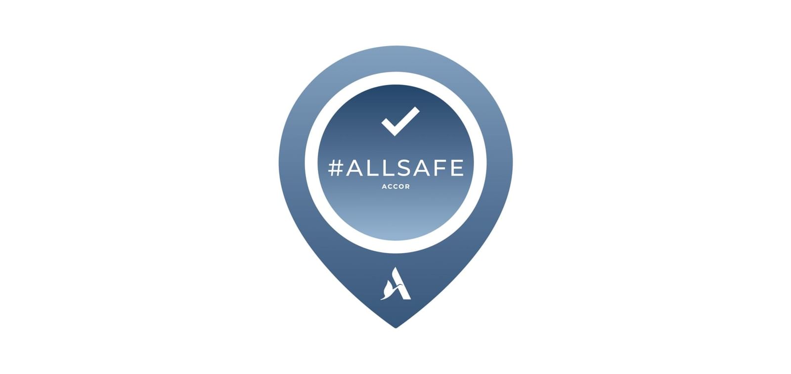 Accor Covid All safe logo at Pullman International