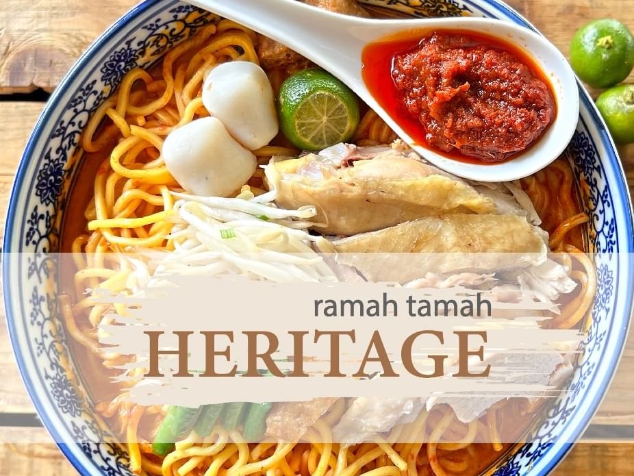 Malaysian Laksa dish served in Ramah Tamah Heritage restaurant at Hotel Maya Kuala Lumpur City Centre