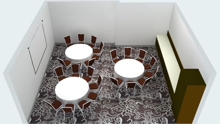The Collins meeting room at Novotel Melbourne on Collin