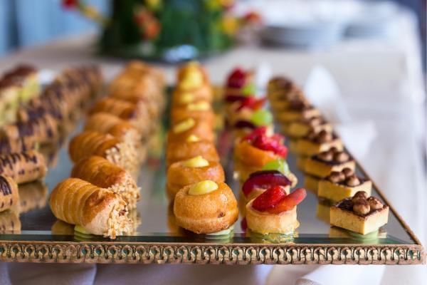 Selection of dessert grazing table, a great catering idea for meetings