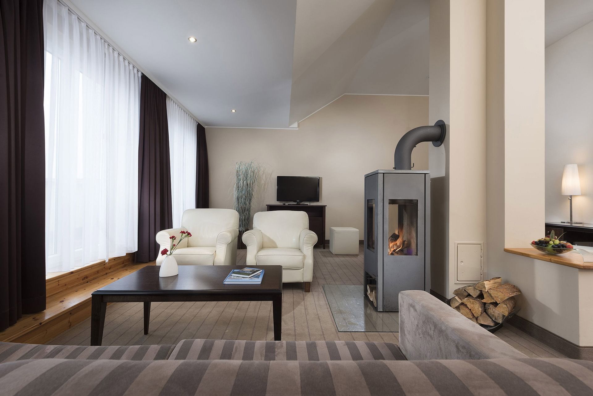 Living area in a Suite at Precise Resort Rheinsberg
