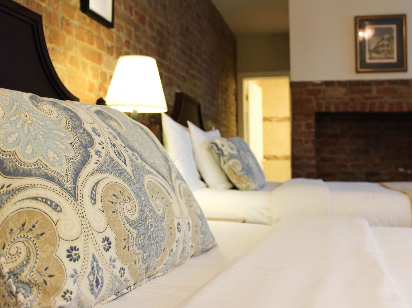 Classic Two Double Beds Room with two beds at Hotel St. Pierre