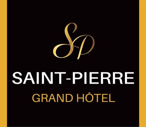 The logo of Grand Hôtel Saint-Pierre