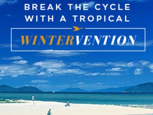 Banner of Break the Cycle with a Tropical, Winter Vention used at Pullman & Mercure Brisbane King George Square