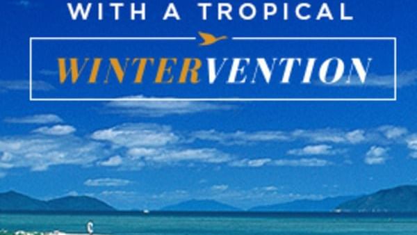 Banner of Break the Cycle with a Tropical, Winter Vention used at Pullman & Mercure Brisbane King George Square