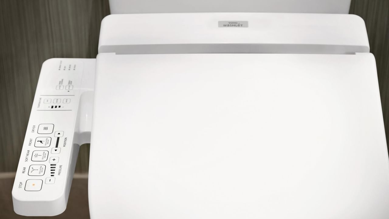 Guest Bathroom with TOTO Washlet