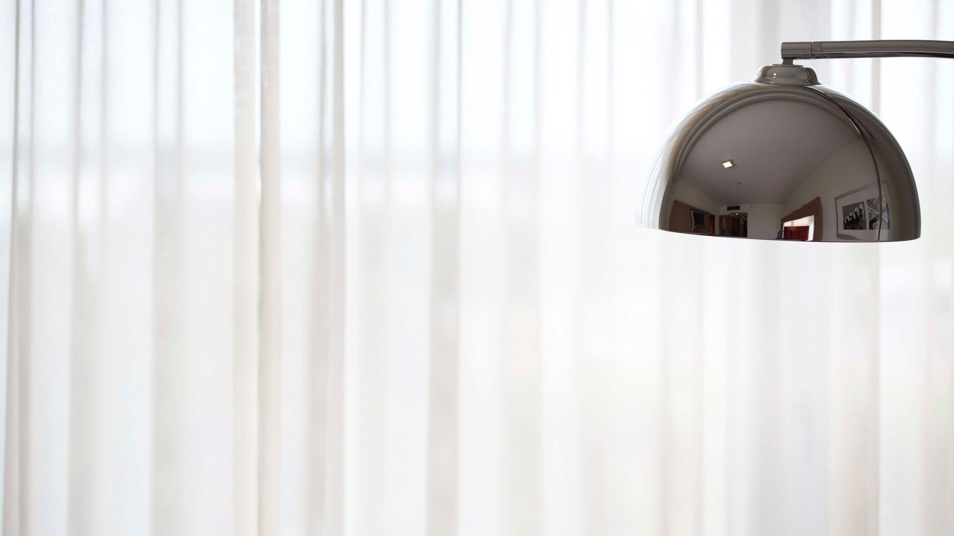 Close-up of Black Floor Lamp at Novotel Sydney Olympic Park