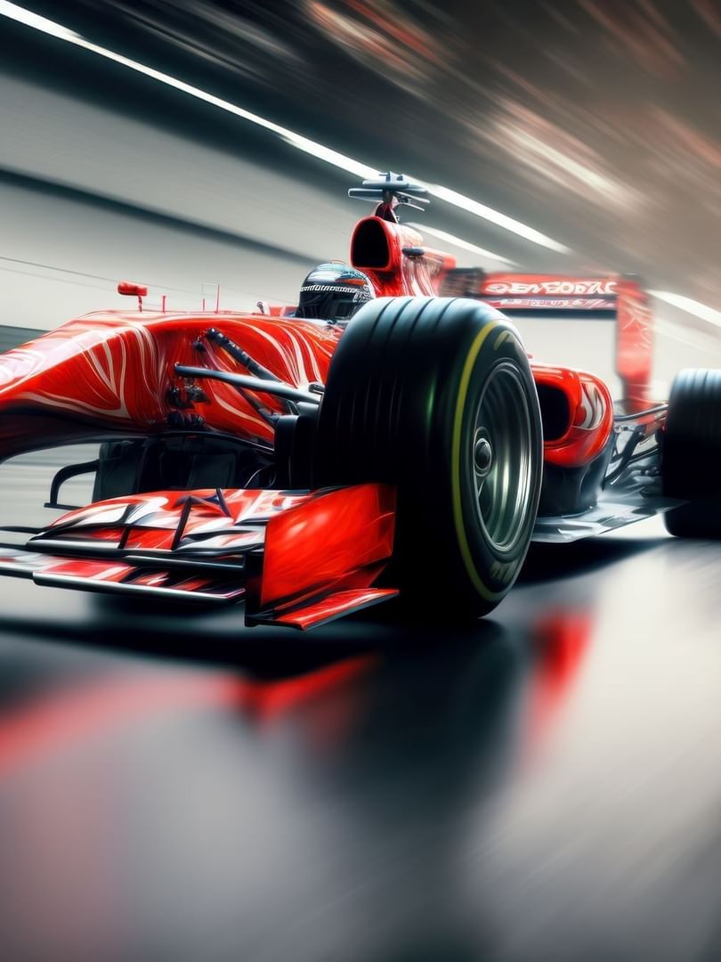 Virtual Image of a F1 car used at Warwick Hotels and Resorts
