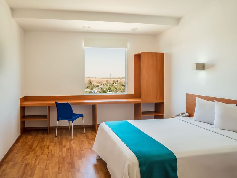 Interior de la habitación doble superior en One Hotels