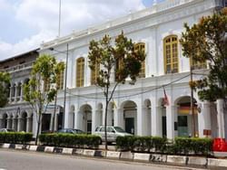 Exterior of Penang interactive museum near St. Giles Wembley 