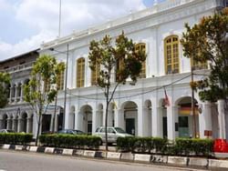 Exterior of Penang interactive museum near St. Giles Wembley