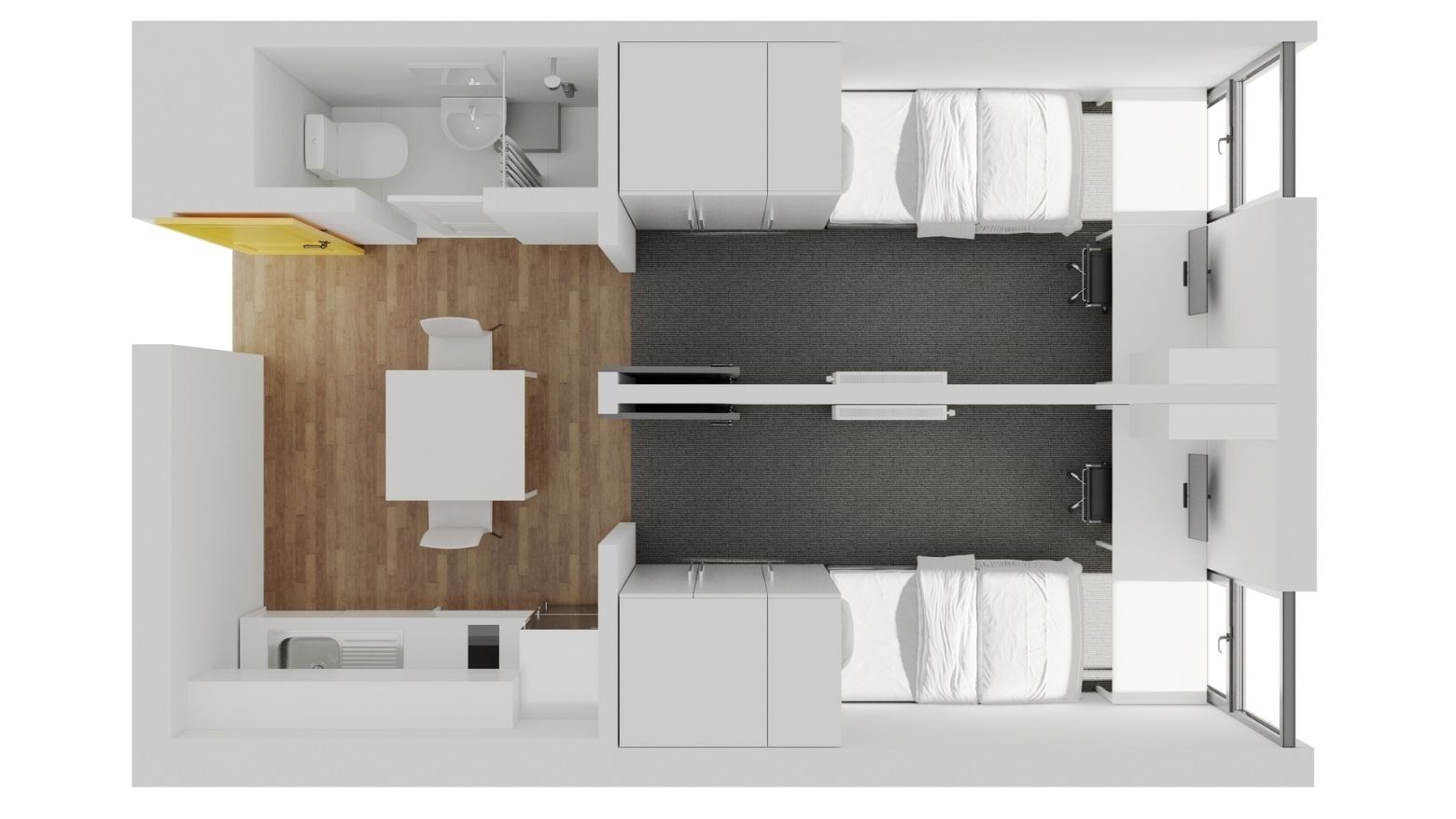 2 Bedroom Apartment FP