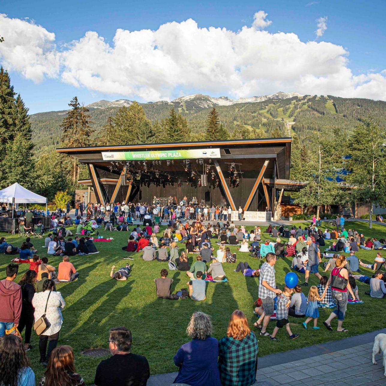 Experience Whistler’s vibrant summer concert series with live music, mountain views, and boutique stays at Summit Lodge.