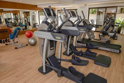 Gym at Plaza Pelicanos Grand Beach Resort Hotel