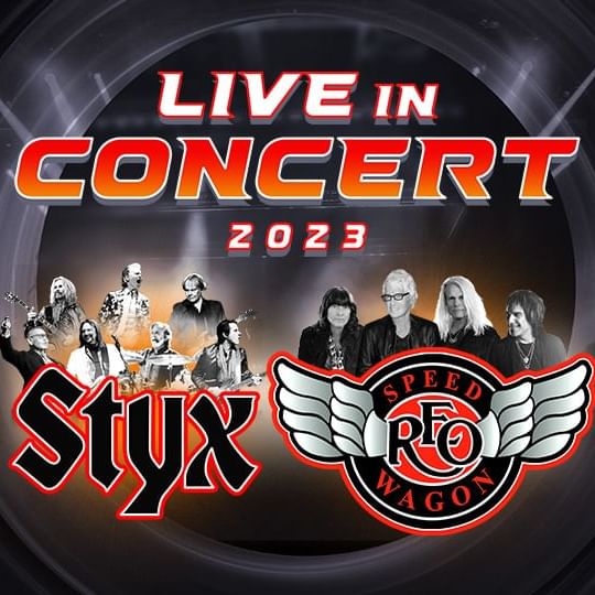 Tour Promo Photos of Styx and REO Speedwagon
