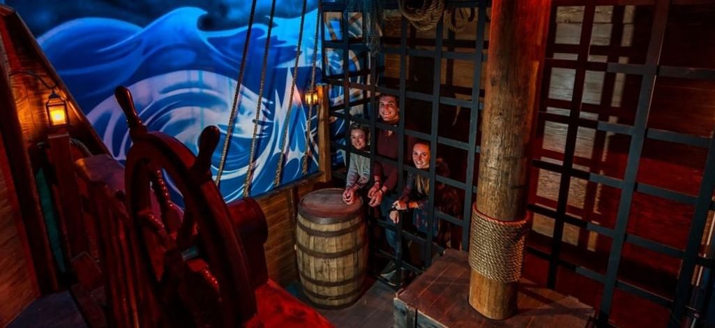 Guests tackle Whistler pirate escape room