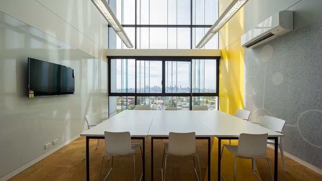 Study Rooms with smart TV's located on each level