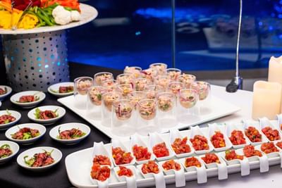 Snack buffet in restaurant, The Morgan Resort Spa Village